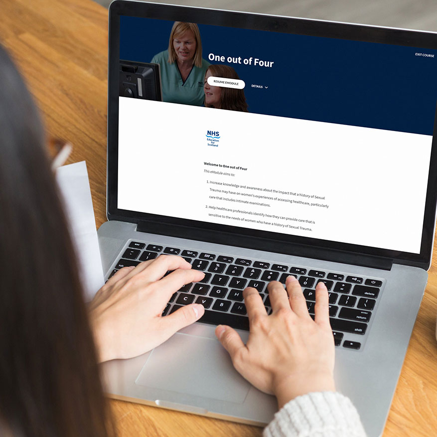 Casestudy Nhs Education For Scotland One Out Of Four